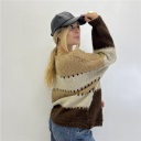 cardigan corto senza bottoni colourfull